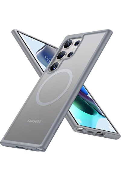 TORRAS Husă pentru Samsung Galaxy S24 Ultra, Guardian Magnetic, Gri