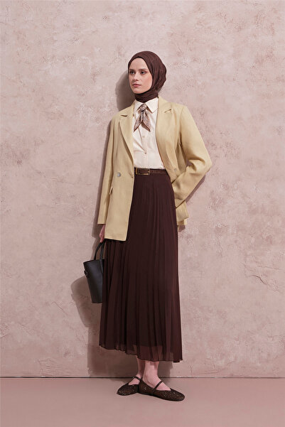 Armine Piliseli Etek Acı Kahve