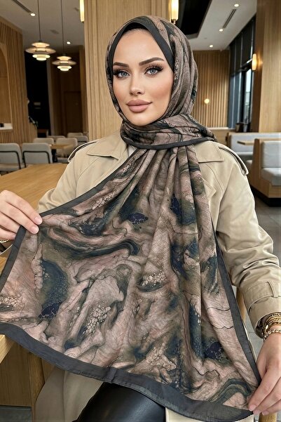İmajButik شال إيبيخان سيرين بني اللون