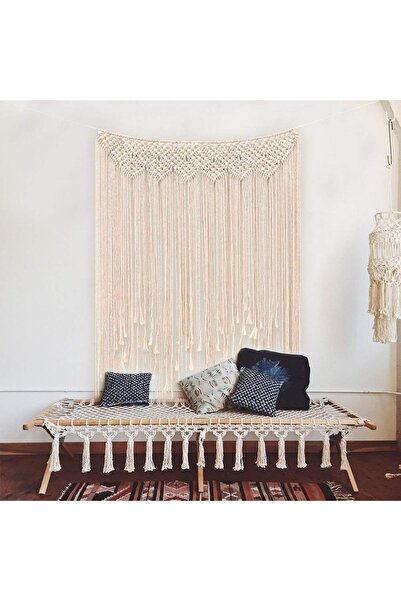 Quench لوحة جدارية منسوجة يدويًا من القطن مقاس 39 × 43 بوصة (100 × 110 سم)