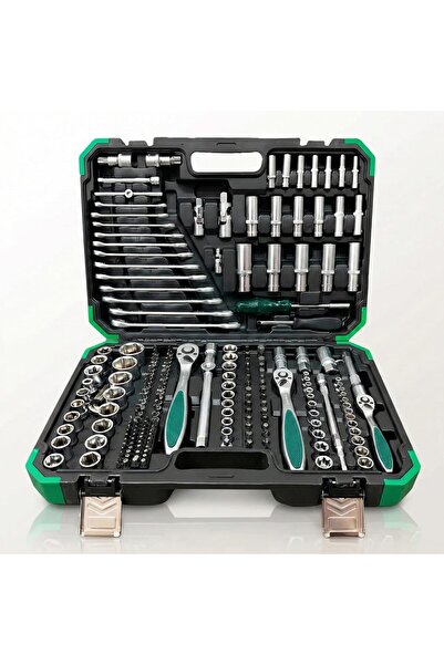 AutoFamily AUTO FAMILY Precision 218 Pcs Ratcheting Screwdriver & Socket Bit Set