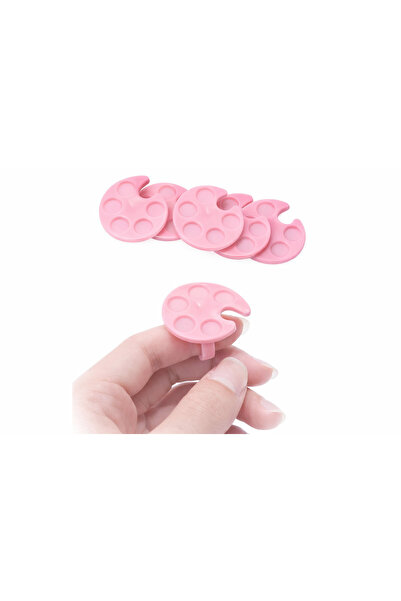 Venalisa 5 Adet Plastik Nail Art Boya Paleti Yüzük Palet