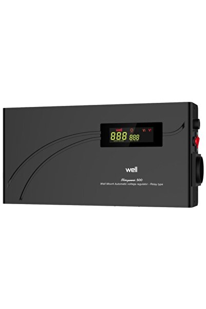 Well Slimpower 500VA/300W AVR Relay Stabilizer