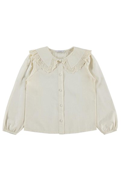 Pierre Cardin Πουκάμισο για παιδιά 6-9 ετών - Εκρού 9-10 ετών