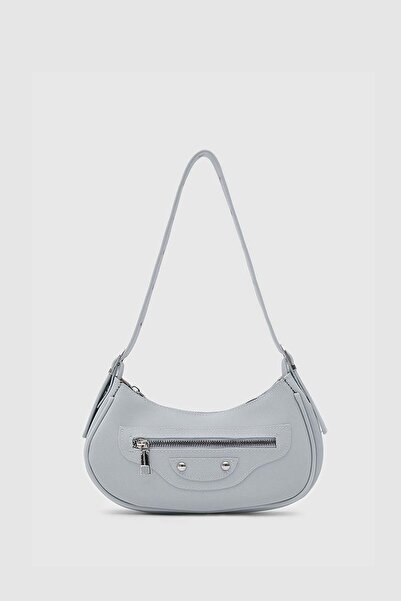 Shule Bags Sandy 90's retro baguette bag baby blue