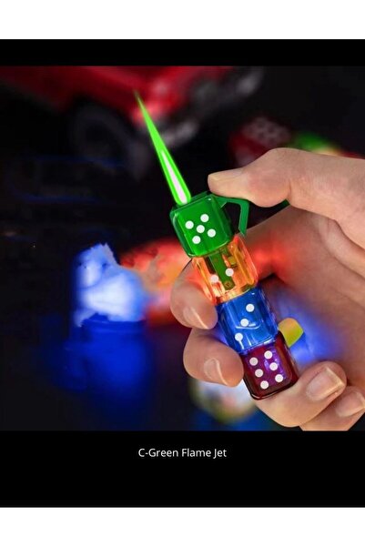 İNDİRİM CENTER Özel Tasarım Işıklı Zarlı Jet Çakmak Süper Yeni Ürün