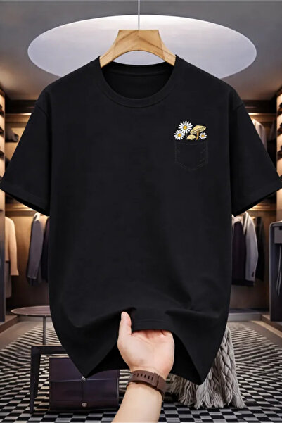 Pink Sky Premium Oversize T-Shirt 100% Βαμβάκι Unisex Άνετη Εφαρμογή Τάση Νέα...