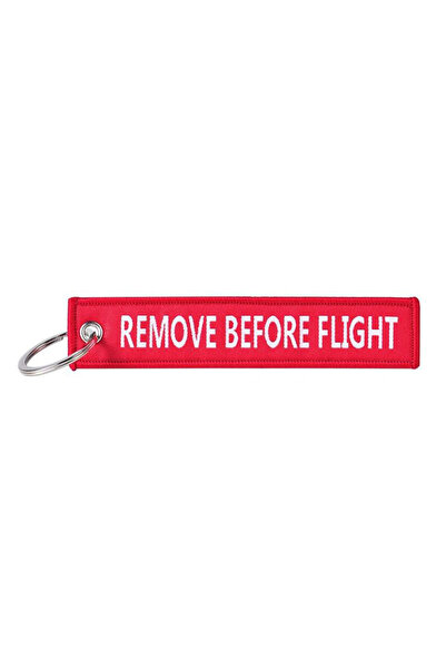 VAN OS Breloc remove before flight - Rosu