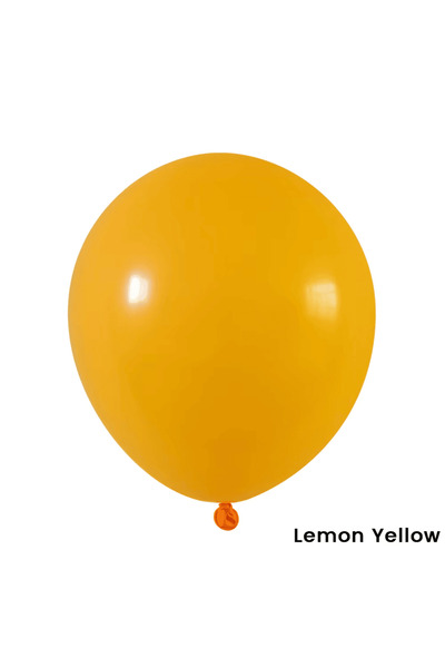 Baloane De Poveste Set 100 Baloane Latex 13 cm - Galben Lămâie