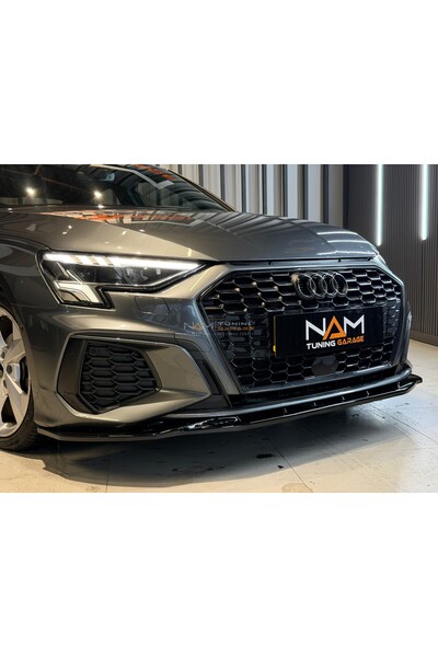 Nam Tuning Garage Audi A3 Aero Body Kit Difüzör Marşpiyel Ön Lip Spoyler Difü...