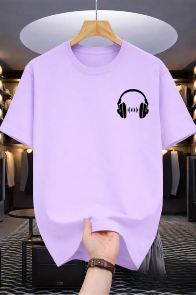 Pink Sky Premium Oversize T-Shirt 100% Βαμβάκι Unisex Άνετη Εφαρμογή Τάση Νέα...