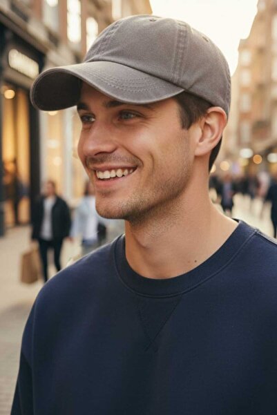 Mood Agenda Men's Vintage 100% Cotton Adjustable Baseball Cap Hat