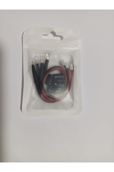 St Morritz Araç kapı kolu için 4 adet 5mm BEYAZ Renk Led. 4 adet montaj yuvas...