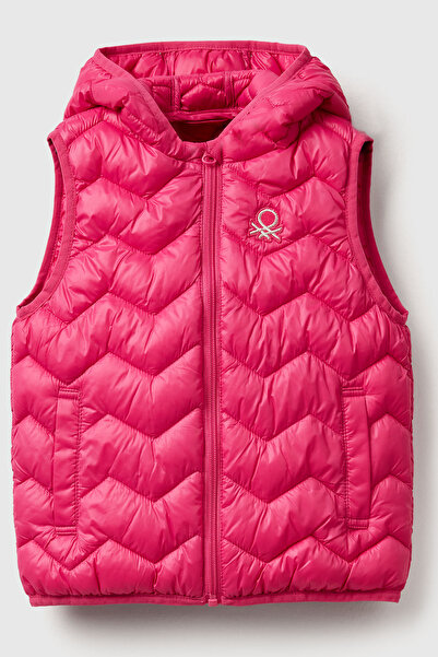 Benetton BNT-BG KAPÜŞONLU YELEK