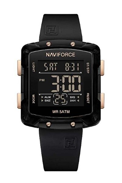Naviforce ساعة رجالية رقمية فاخرة مقاومة للماء NF7121