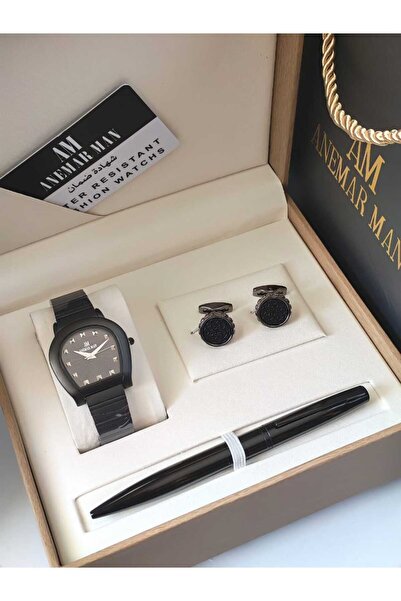 LV LEFAN Gift Set of Watch, Box, Pen and Pencil