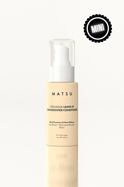 MATSU Creamask Durulanmayan Bakım Kremi 50 ml | Bağ Onarımı & Isı Koruması