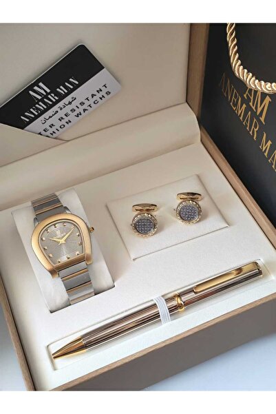 LV LEFAN Gift Set of Watch, Box, Pen and Pencil