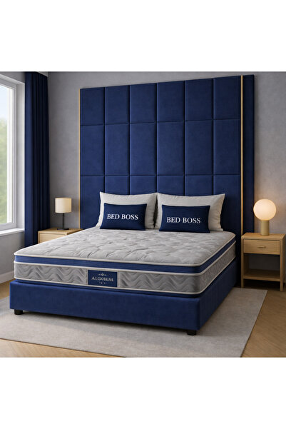 BedBoss Luxury Bed Headboard with Modern Design Bed Base Height of 150cm