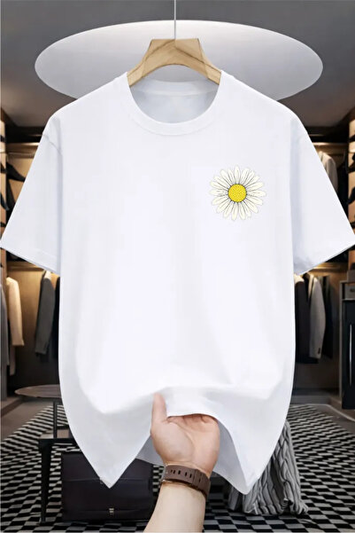 Pink Sky Premium Oversize T-Shirt 100% Βαμβάκι Unisex Άνετη Εφαρμογή Τάση Νέα...