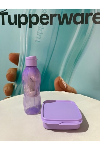 Tupperware Beslenme 550 ML Kutusu ve 500 ML Suluk.