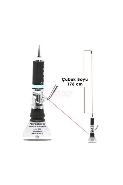Genel Markalar ANTEN MAGNUM TELSiZ TiP 2 MT TURBO 5000 MHZ 190 CM