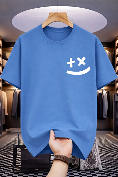 Pink Sky Tricou oversize premium 100% bumbac, unisex, croială confortabilă, t...