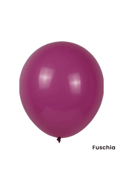 Baloane De Poveste Set 100 Baloane Latex 13 cm - Fuchsia Retro