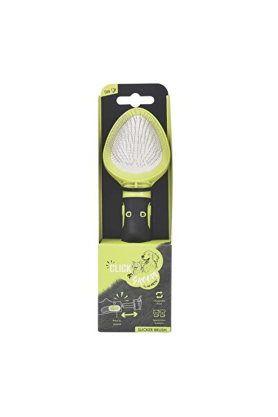 M-PETS CLICK AND GROOM KEDİ ve KÖPEK İNCE TELLİ FIRÇA