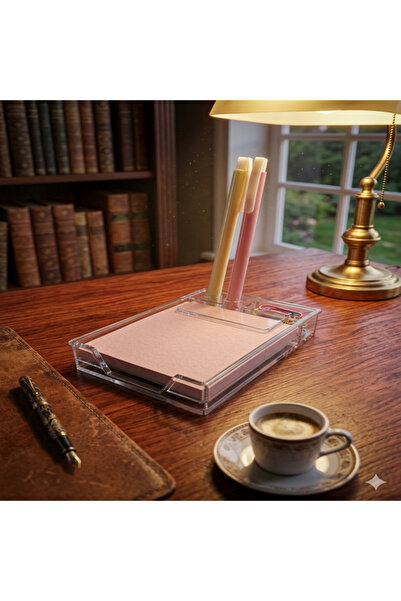 Ark مجموعة حامل الملاحظات الشفاف لسطح المكتب