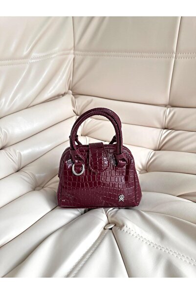 minebag Mini Clutch Tokyo ženska torba za ruku i preko ramena, bordo crvena