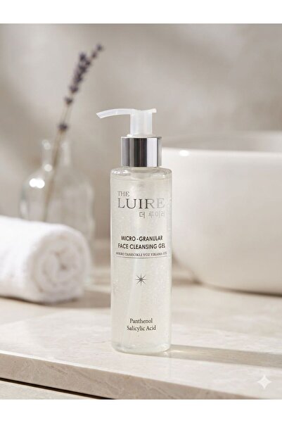 THE LUİRE جل غسول الوجه ذو الجسيمات الدقيقة المضاد للرؤوس السوداء والمسام 150...