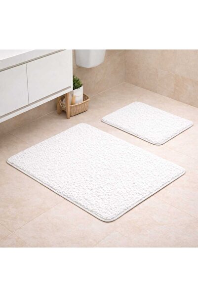 Aurada Spina Italian Pasta Non-Slip Base 2-Piece Bath Mat