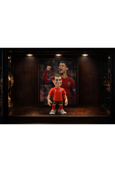 Cici Oyuncak Minix Cristiano Ronaldo Figür 12 cm – Portekiz Koleksiyon Oyuncak