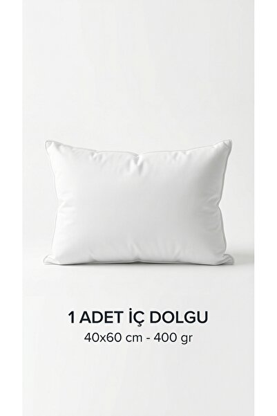 cottoncloth Kırlent İçYastık 1’li Premium BoncukSilikon 40x60 cm 400 gr Dolgu...