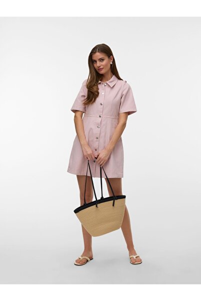 Vero Moda Jeanskleid VMDAISY Kurzes Kleid