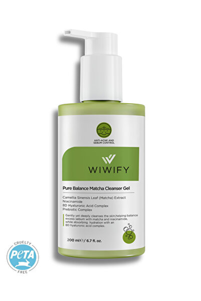 WIWIFY Pure Balance Yüz Yıkama Jeli Akne ve Yağlanma Karşıtı Sebum Dengeleyic...