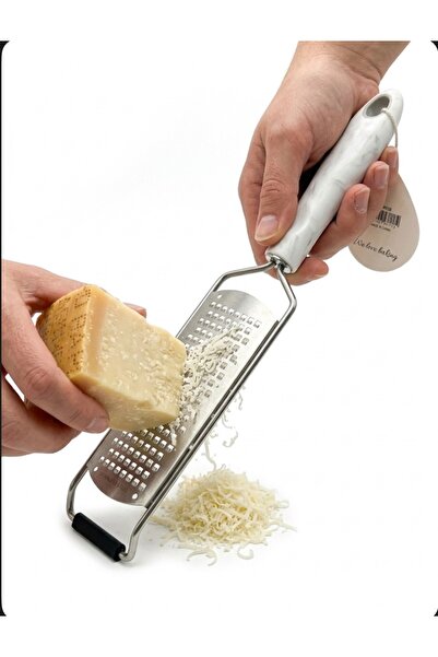 cc bin shihon Stainless Steel Blade Cheese Grater with Non-Slip Silicone Handle