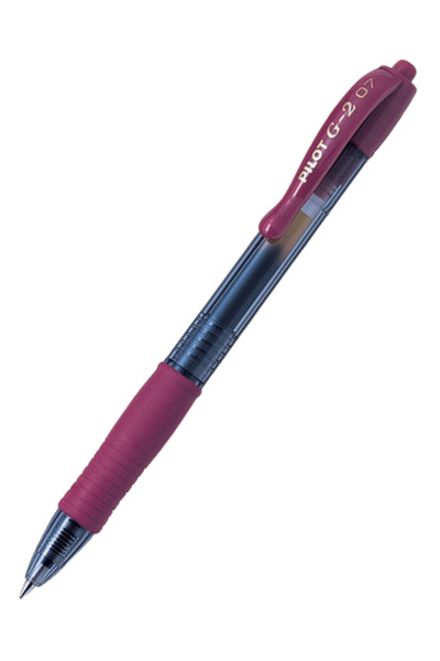 Pilot G2 0.7 Bordo Roller Kalem BL-G2-7-DR-FF