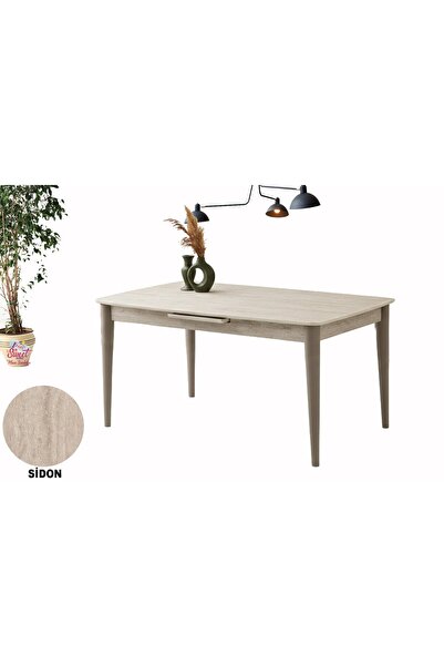 Sweet Home Masa Sandalye 70X120 Ortadan Açılır MDF Mutfak,Salon,Yemek Odası M...