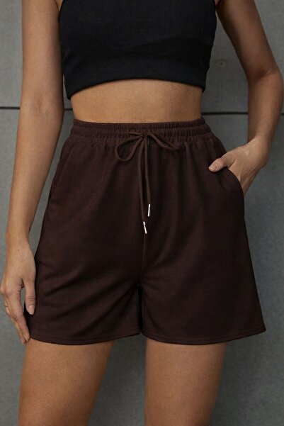 Hira Clothing İki İplik Yu Soft-Textured Ermuda Shorts