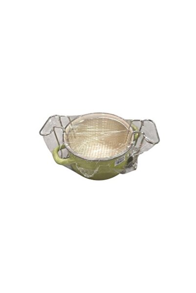 Emailul Medias High Pot with Stainless Steel Border 16 cm and Frying Basket