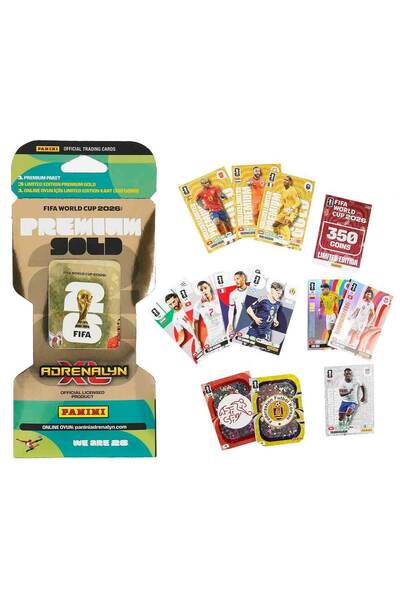 Panini FIFA World Cup 2026 Adrenalyn XL Premium Gold Trading Card
