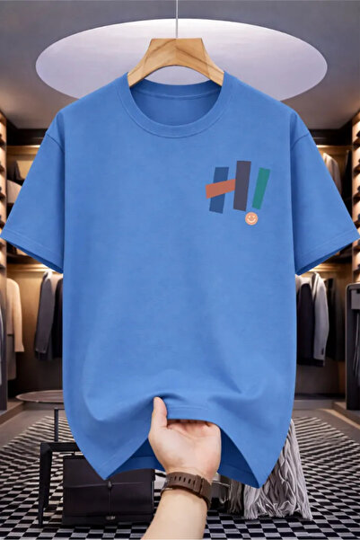 Nebulaa Tekstil Premium Oversize T-Shirt 100% Cotton Unisex Comfortable Fit T...