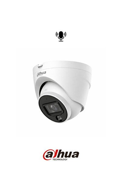 DAHUA IPC-HDW1230V-SA-0280B 2MP 2.8mm Starlight Dome IP Kamera Sesli