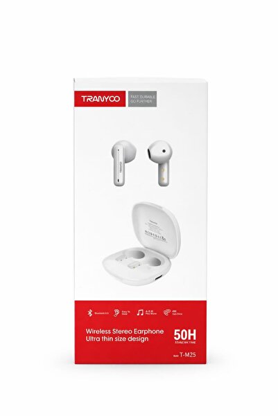 TRANYOO Kulak içi TWS Bluetooth Kulaklık
