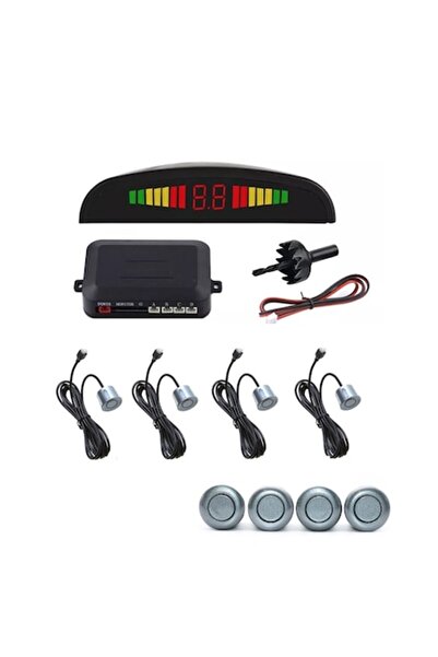 Att Σετ 4 αισθητήρων στάθμευσης με οθόνη και ηχητική προειδοποίηση