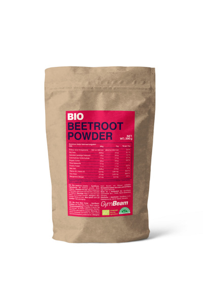 GymBeam Pudră de sfeclă BIO, 200 g