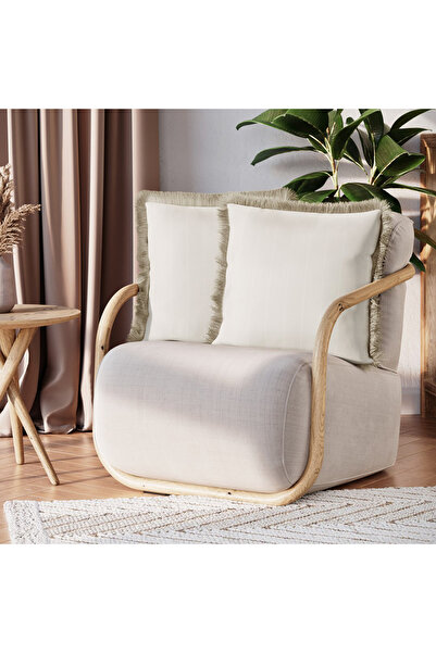 Amelia Home Set 2 huse perne decorative din catifea model clasic, Clear, 215 ...