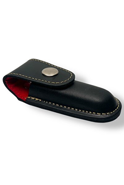 Genel Markalar Deri Çakı Kılıfı Bıçak Kılıfı No:1 (Kapalı hali 8cm - 9cm aras...